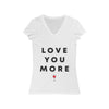 Women's Jersey Short Sleeve V-Neck Tee