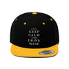 Unisex Flat Bill Hat