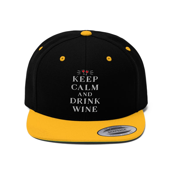 Unisex Flat Bill Hat