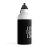 Stainless Steel Black Water Bottle