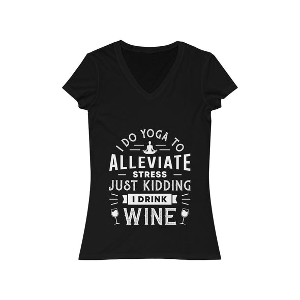 Women's Jersey Short Sleeve V-Neck Tee