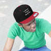 Unisex Flat Bill Hat