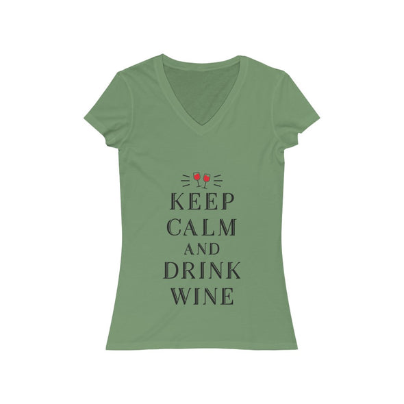 Women's Jersey Short Sleeve V-Neck Tee