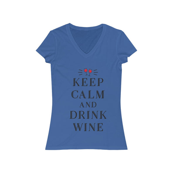 Women's Jersey Short Sleeve V-Neck Tee
