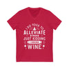 Jersey Short Sleeve V-Neck Tee