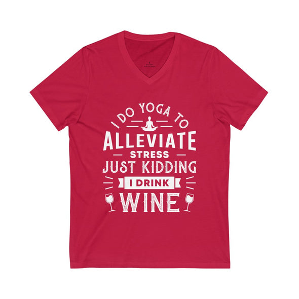 Jersey Short Sleeve V-Neck Tee