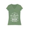 Women's Jersey Short Sleeve V-Neck Tee