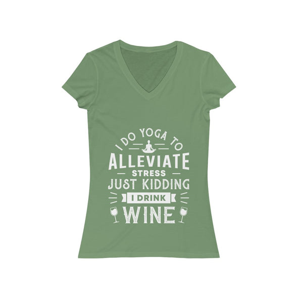 Women's Jersey Short Sleeve V-Neck Tee