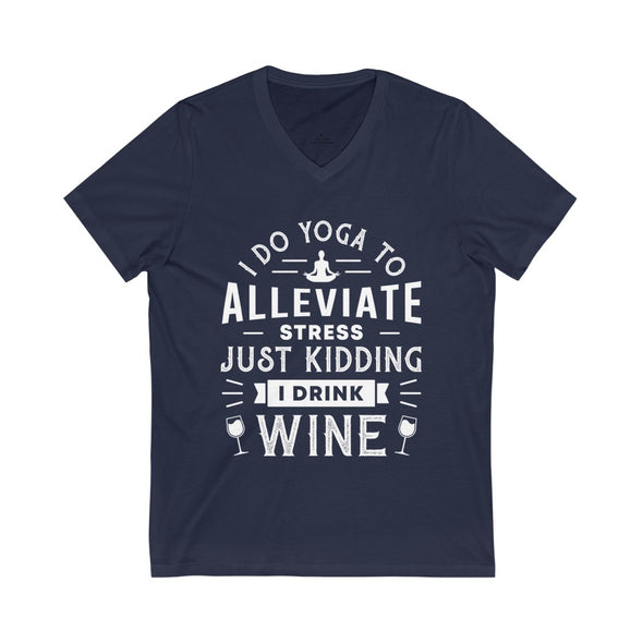 Jersey Short Sleeve V-Neck Tee