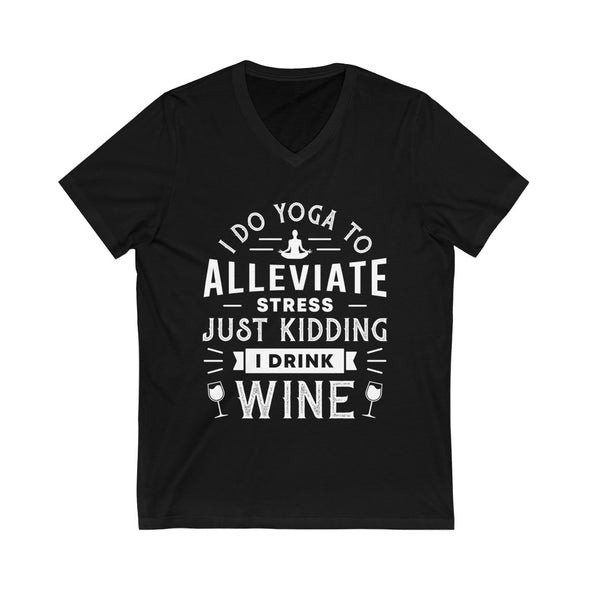 Jersey Short Sleeve V-Neck Tee