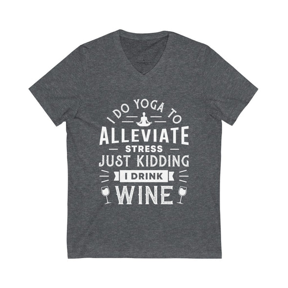 Jersey Short Sleeve V-Neck Tee