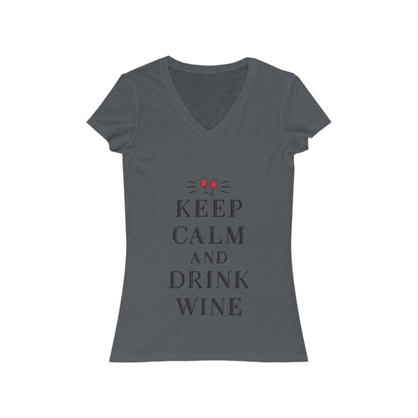 Women's Jersey Short Sleeve V-Neck Tee