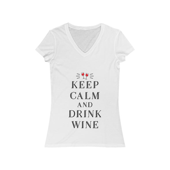 Women's Jersey Short Sleeve V-Neck Tee