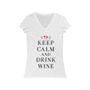 Women's Jersey Short Sleeve V-Neck Tee
