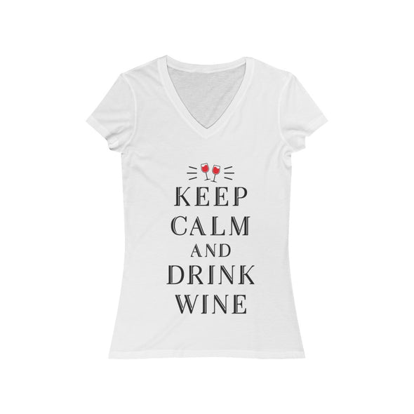 Women's Jersey Short Sleeve V-Neck Tee