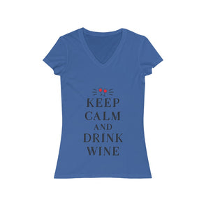 Women's Jersey Short Sleeve V-Neck Tee