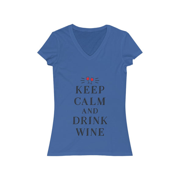 Women's Jersey Short Sleeve V-Neck Tee