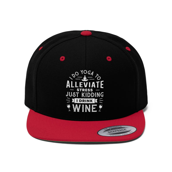 Unisex Flat Bill Hat