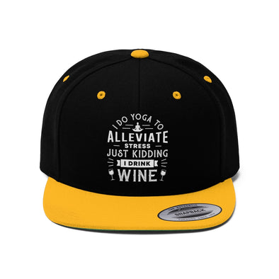 Unisex Flat Bill Hat