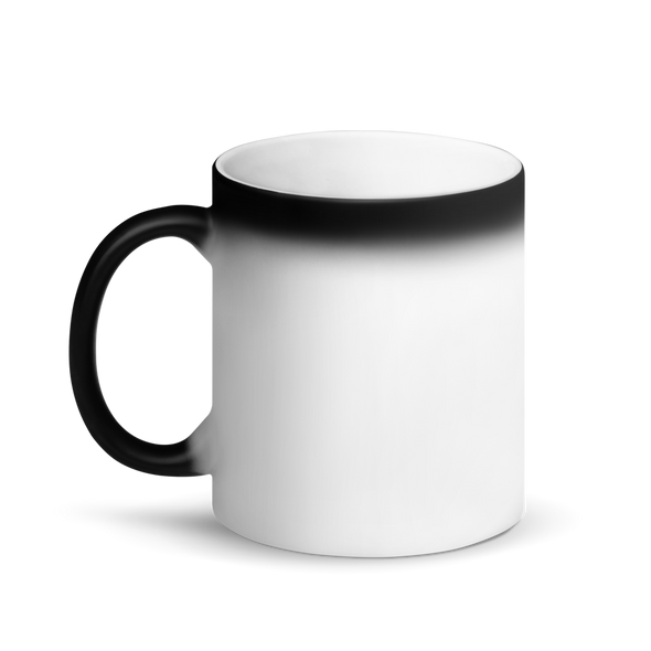 Matte Black Magic Mug