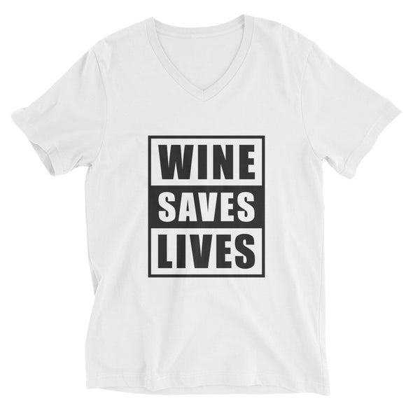Unisex Short Sleeve V-Neck T-Shirt