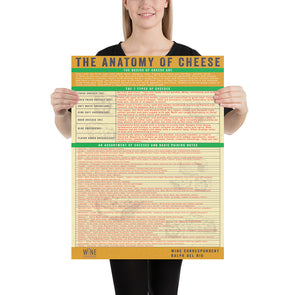 The Anatomy of Cheese Poster