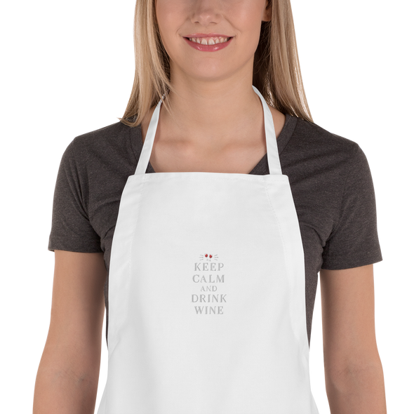 Embroidered Apron