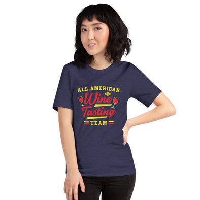 All American Wine Tasting Team Short-Sleeve Unisex T-Shirt