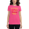 Women's short sleeve t-shirt