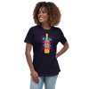 Run Now Wine Later Women's Relaxed T-Shirt