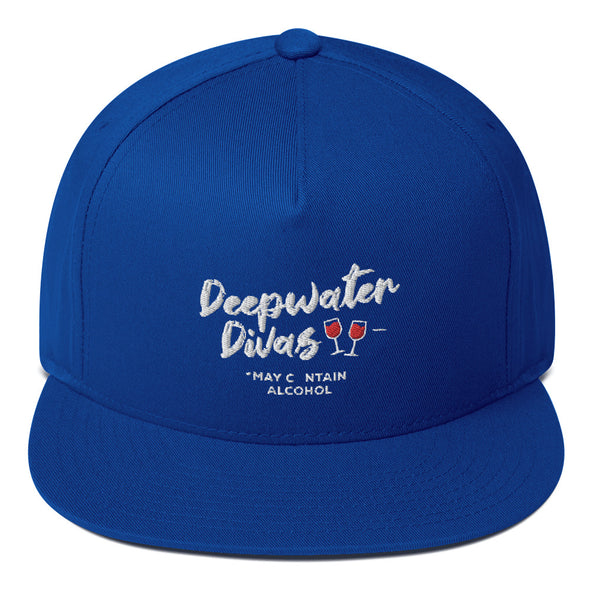 Deepwater Divas Flat Bill Cap