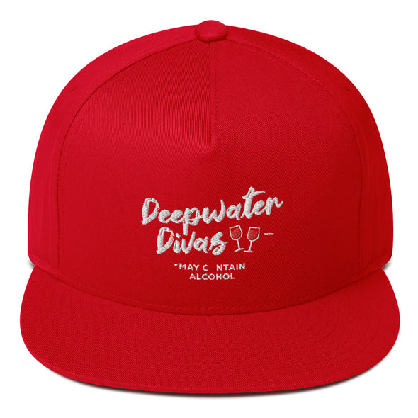 Deepwater Divas Flat Bill Cap