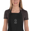 Embroidered Apron