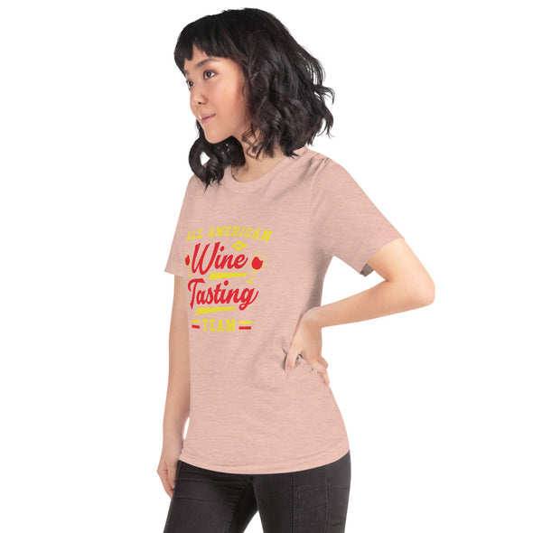 All American Wine Tasting Team Short-Sleeve Unisex T-Shirt