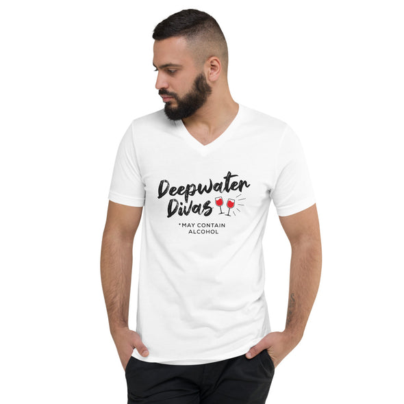 Unisex Short Sleeve V-Neck T-Shirt