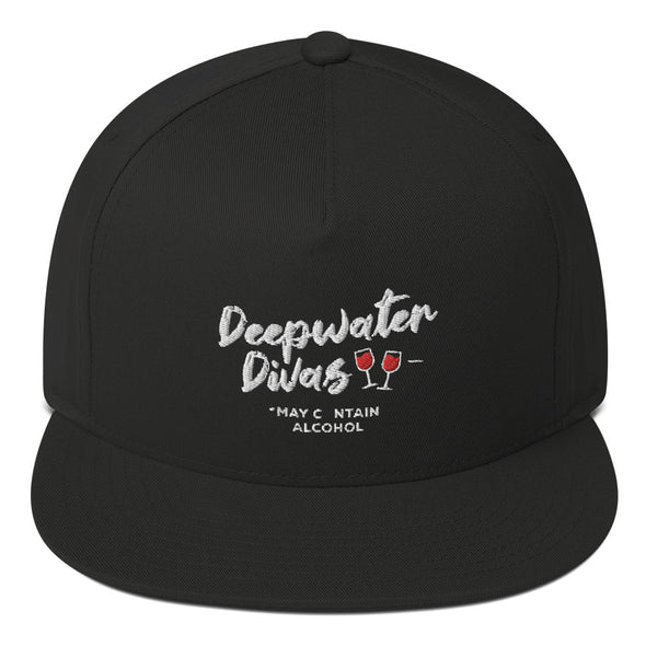Deepwater Divas Flat Bill Cap